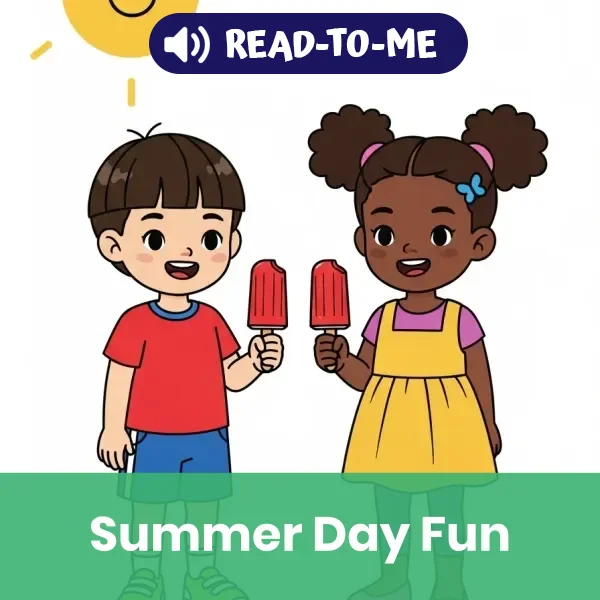 Summer Day Fun - book educational content