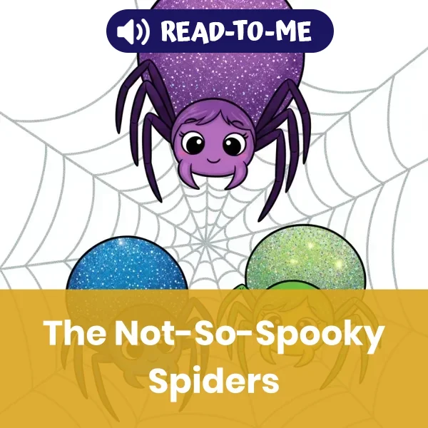 The Not-So-Spooky Spiders - book educational content