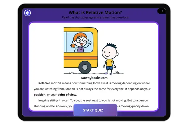 What is Relative Motion? - reading educational content
