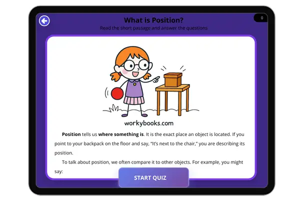 What is Position? - reading educational content