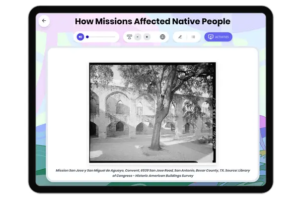 How Missions Affected Native People - reading educational content