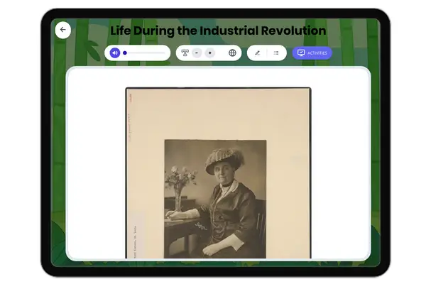 Life During the Industrial Revolution - reading educational content