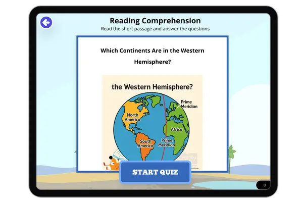 Which Continents Are in the Western Hemisphere? - reading educational content