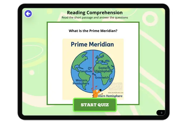What Is the Prime Meridian? - reading educational content