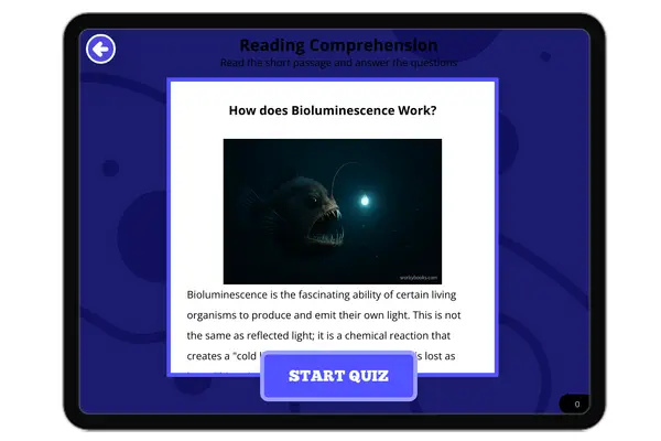 How does Bioluminescence Work? - reading educational content