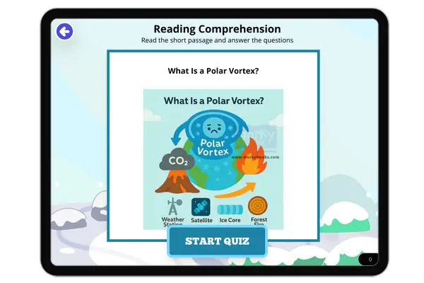 What Is a Polar Vortex? - reading educational content