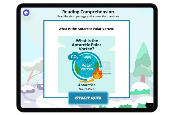 What Is the Antarctic Polar Vortex? - reading educational content