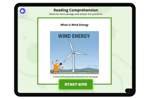 What is Wind Energy - reading educational content