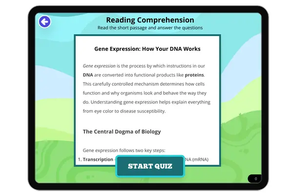 Gene Expression: How Your DNA Works - reading educational content