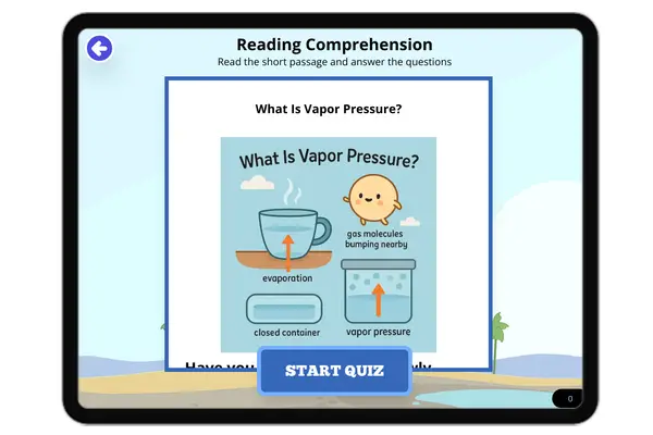 What Is Vapor Pressure? - reading educational content