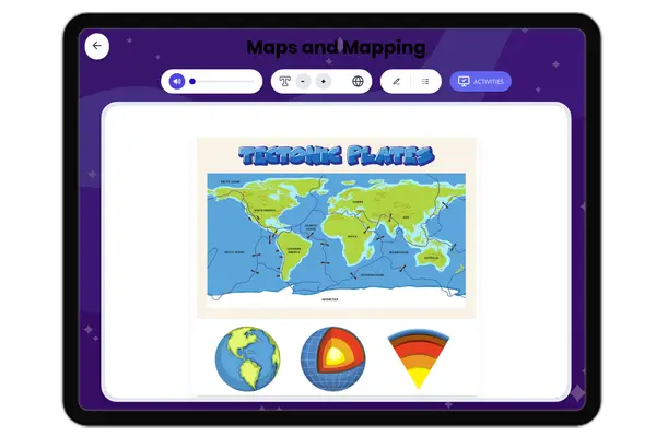 Maps and Mapping - reading educational content