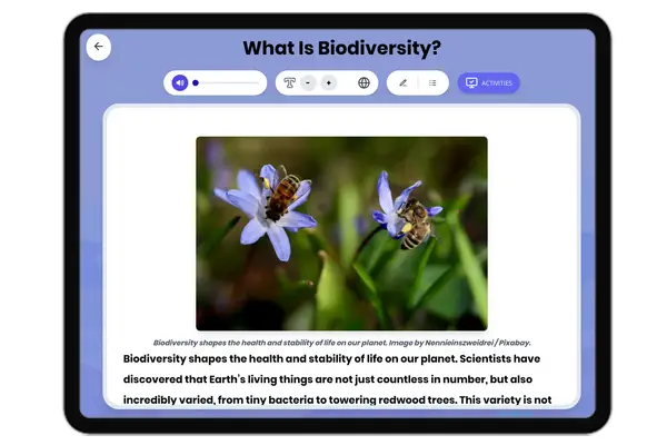 What Is Biodiversity? - reading educational content