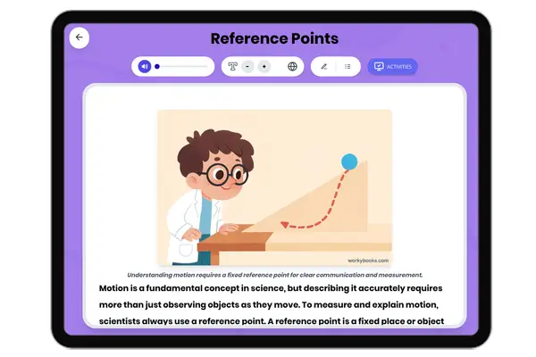 Reference Points - reading educational content