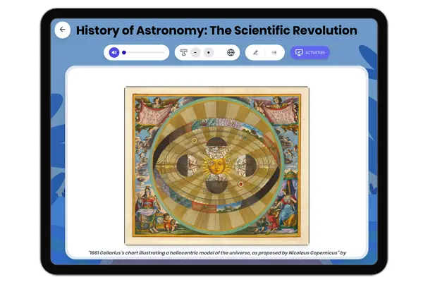 How Astronomy Became a Science - reading educational content